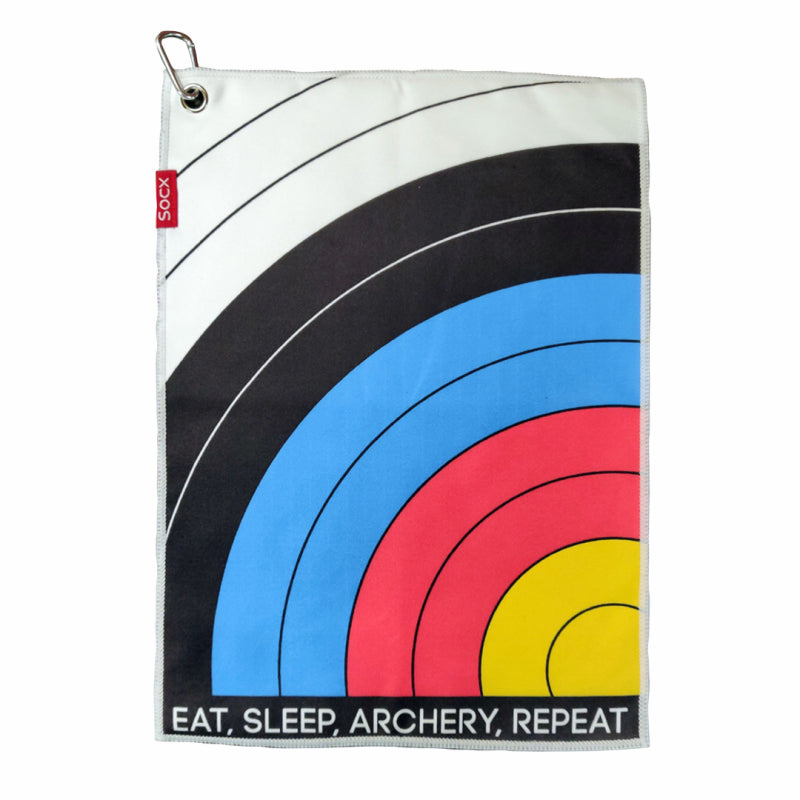 Socx Towel Eat Sleep Archery Repeat