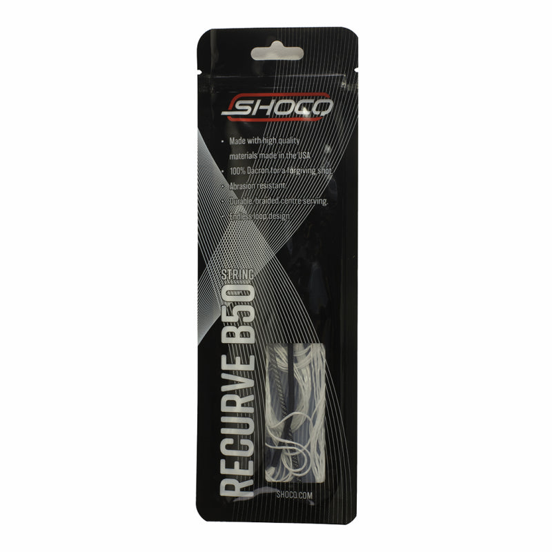Shocq String Recurve B50 White