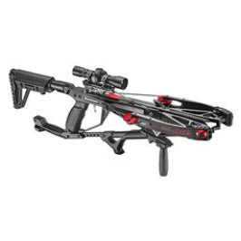 EK POELANG COMPOUND CROSSBOW SET SIEGE 300fps 150LBS W/ RETICLE SIGHT SCOPE