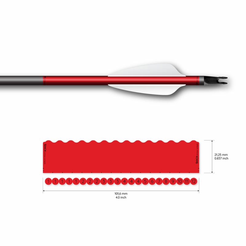 Socx Wrap 6.0mm Max Solid Fluor