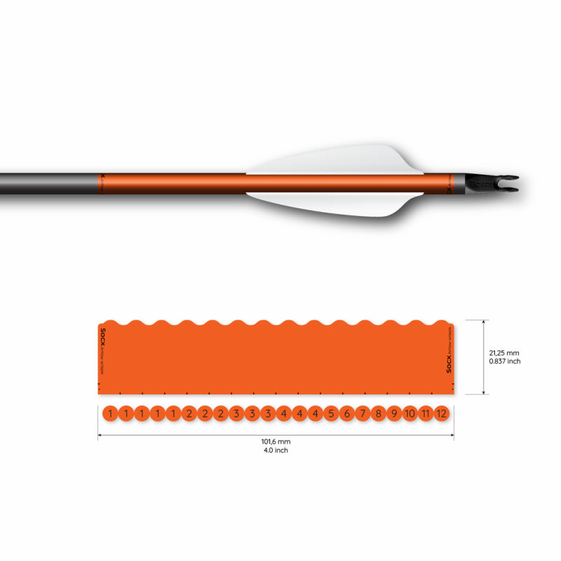 Socx Wrap 6.0mm Max Solid Fluor