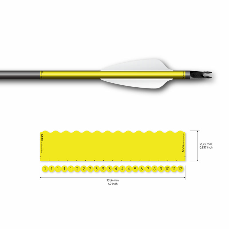 Socx Wrap 6.0mm Max Solid Fluor