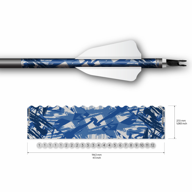 Socx Wrap 8.0mm Max Surge Metallic