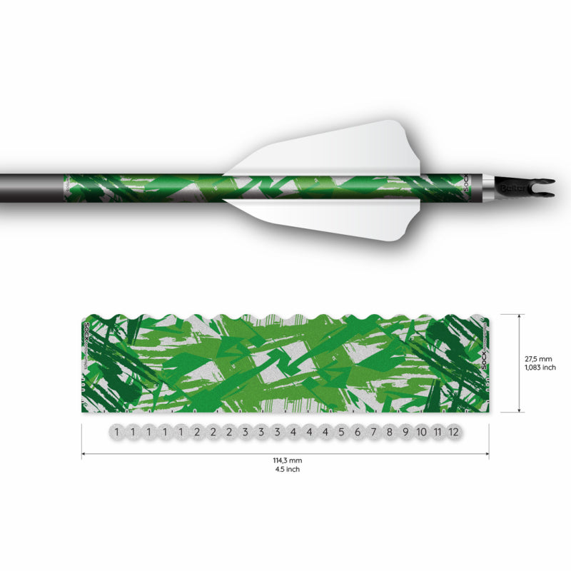 Socx Wrap 8.0mm Max Surge Metallic