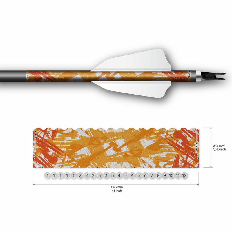 Socx Wrap 8.0mm Max Surge Metallic