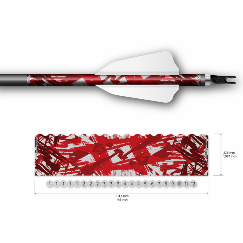 Socx Wrap 8.0mm Max Surge Metallic