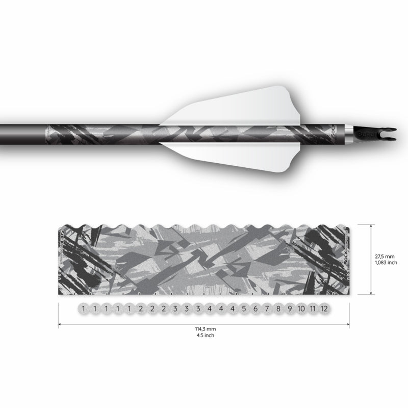 Socx Wrap 8.0mm Max Surge Metallic