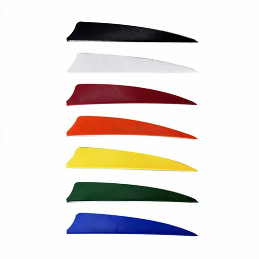 Shocq Feather Shield Solid Colour 4"