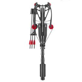 EK POELANG COMPOUND CROSSBOW SET SIEGE 300fps 150LBS W/ RETICLE SIGHT SCOPE