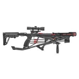 EK POELANG COMPOUND CROSSBOW SET SIEGE 300fps 150LBS W/ RETICLE SIGHT SCOPE