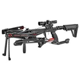 EK POELANG COMPOUND CROSSBOW SET SIEGE 300fps 150LBS W/ RETICLE SIGHT SCOPE