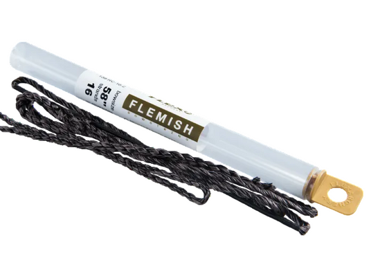 Fex Archery Sehne Traditionell Flemisch Superdac Braun 16 Stränge
